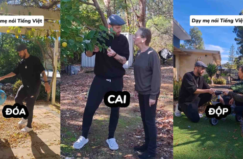 Chàng trai Australia dạy mẹ nói tiếng Việt giọng Quảng Nam gây sốt cộng đồng mạng